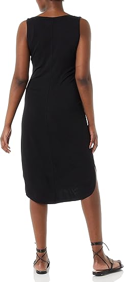 Women's Jersey Regular-Fit Sleeveless v-Neck Midi Dress (Previously Daily Ritual)