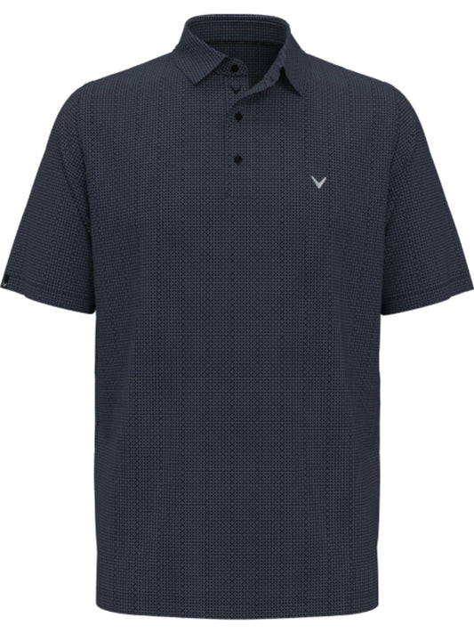 Big & Tall Chevron Foulard Print Golf Polo