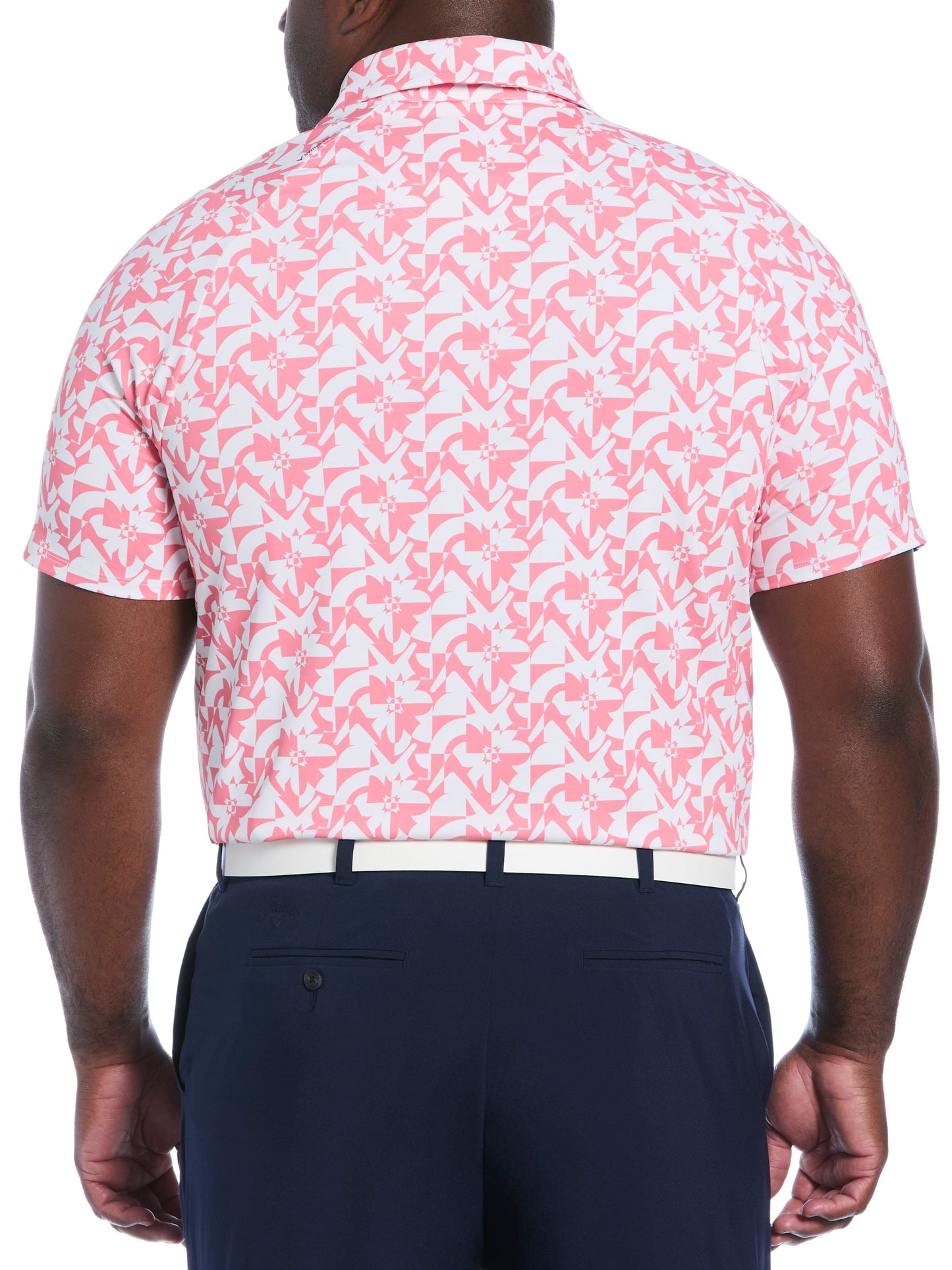 Big & Tall Layered Floral Print Polo