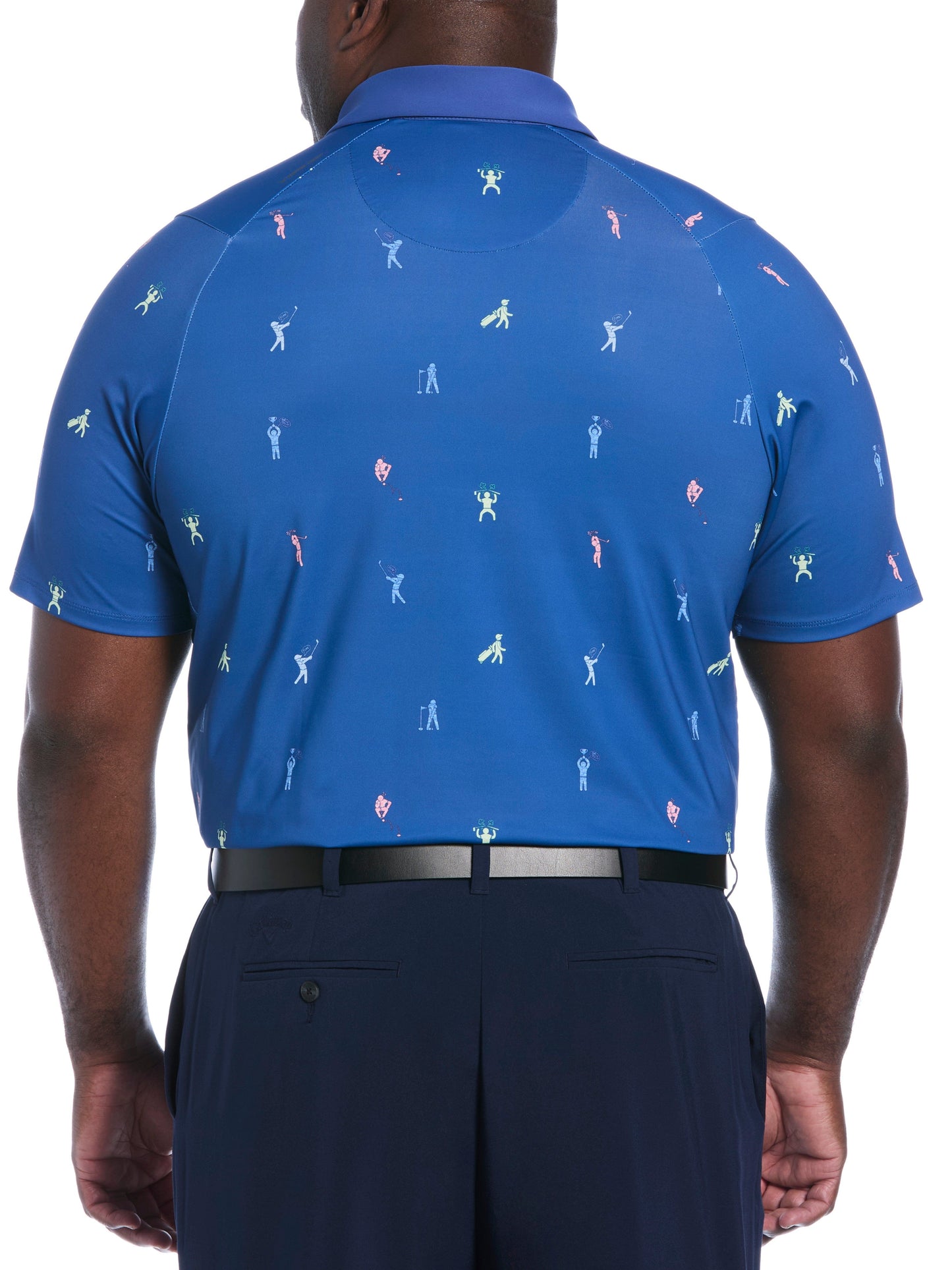 Big & Tall Time Lapse Print Polo