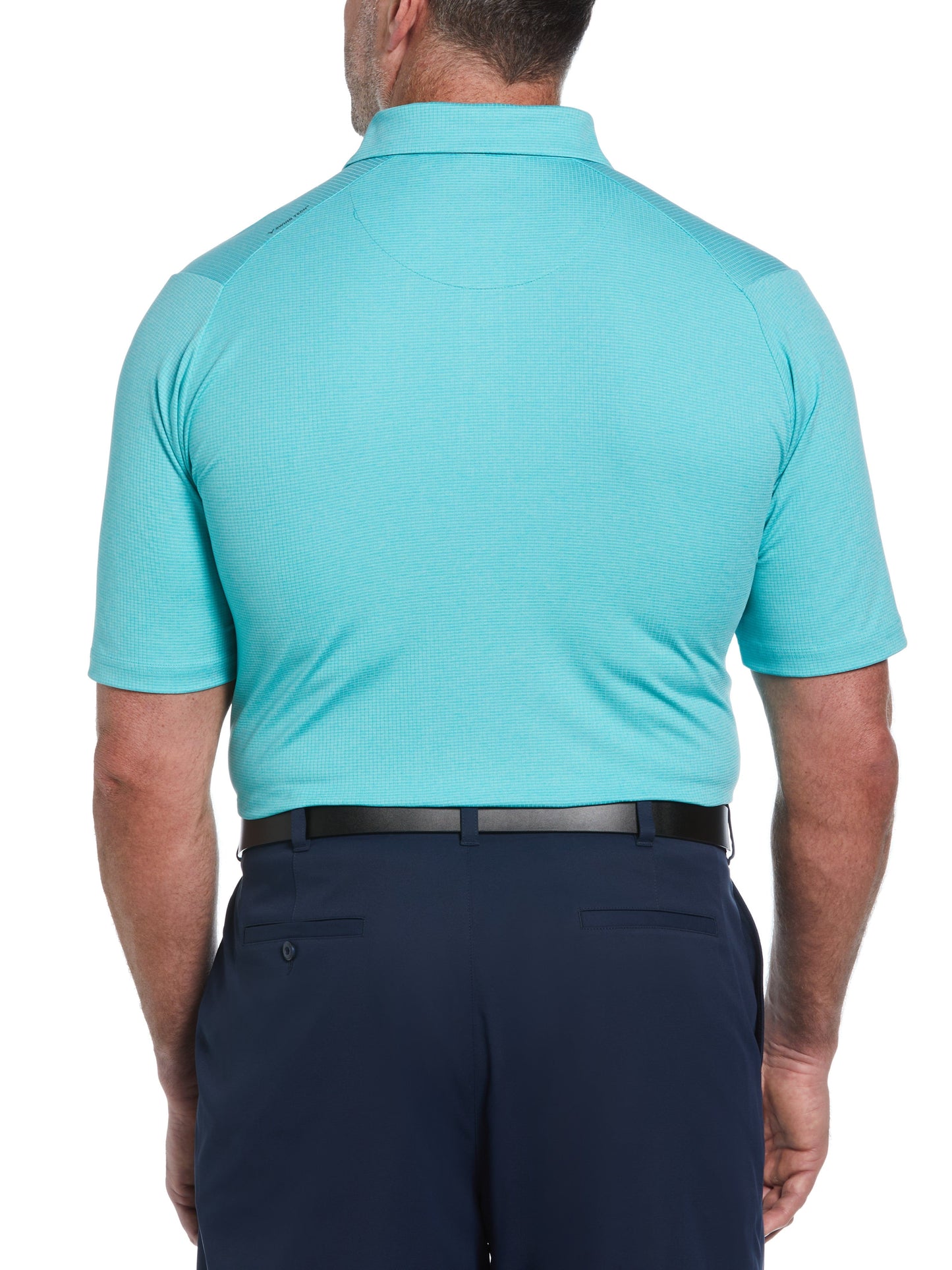 Big & Tall Ventilated Classic Jaquard Polo