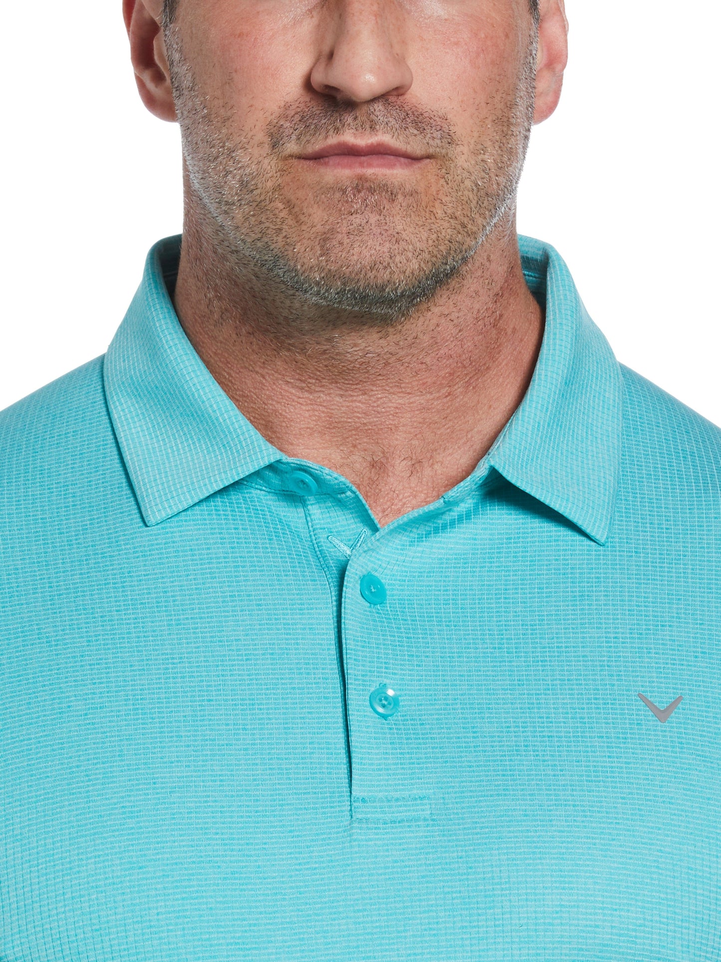 Big & Tall Ventilated Classic Jaquard Polo