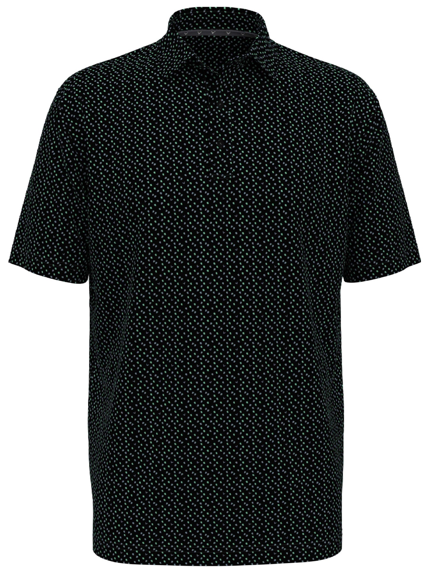 Mens All Over Score Card Print Polo