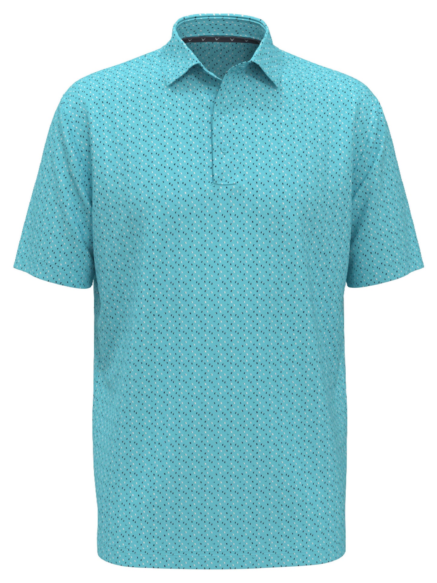 Mens All Over Score Card Print Polo