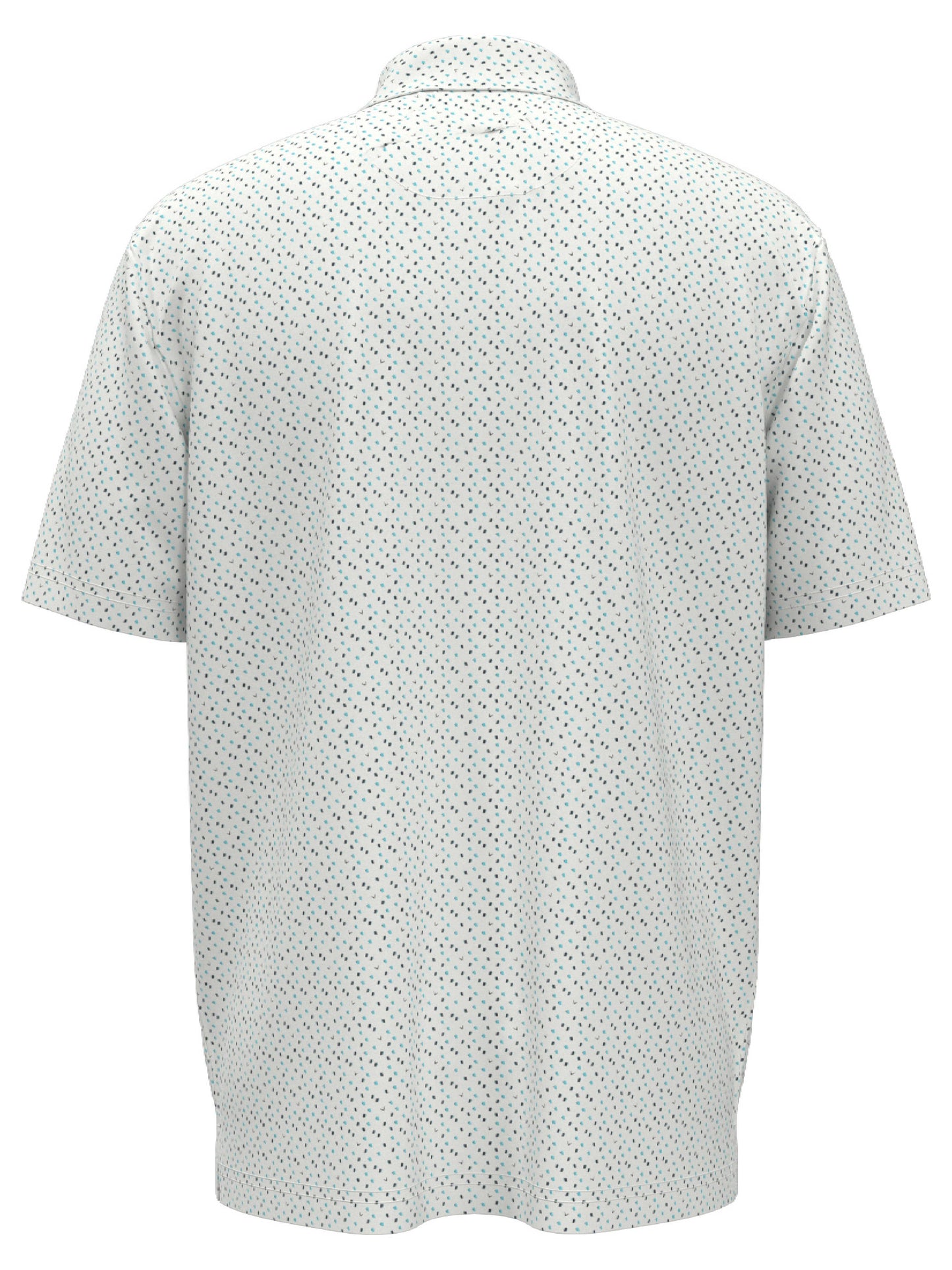 Mens All Over Score Card Print Polo