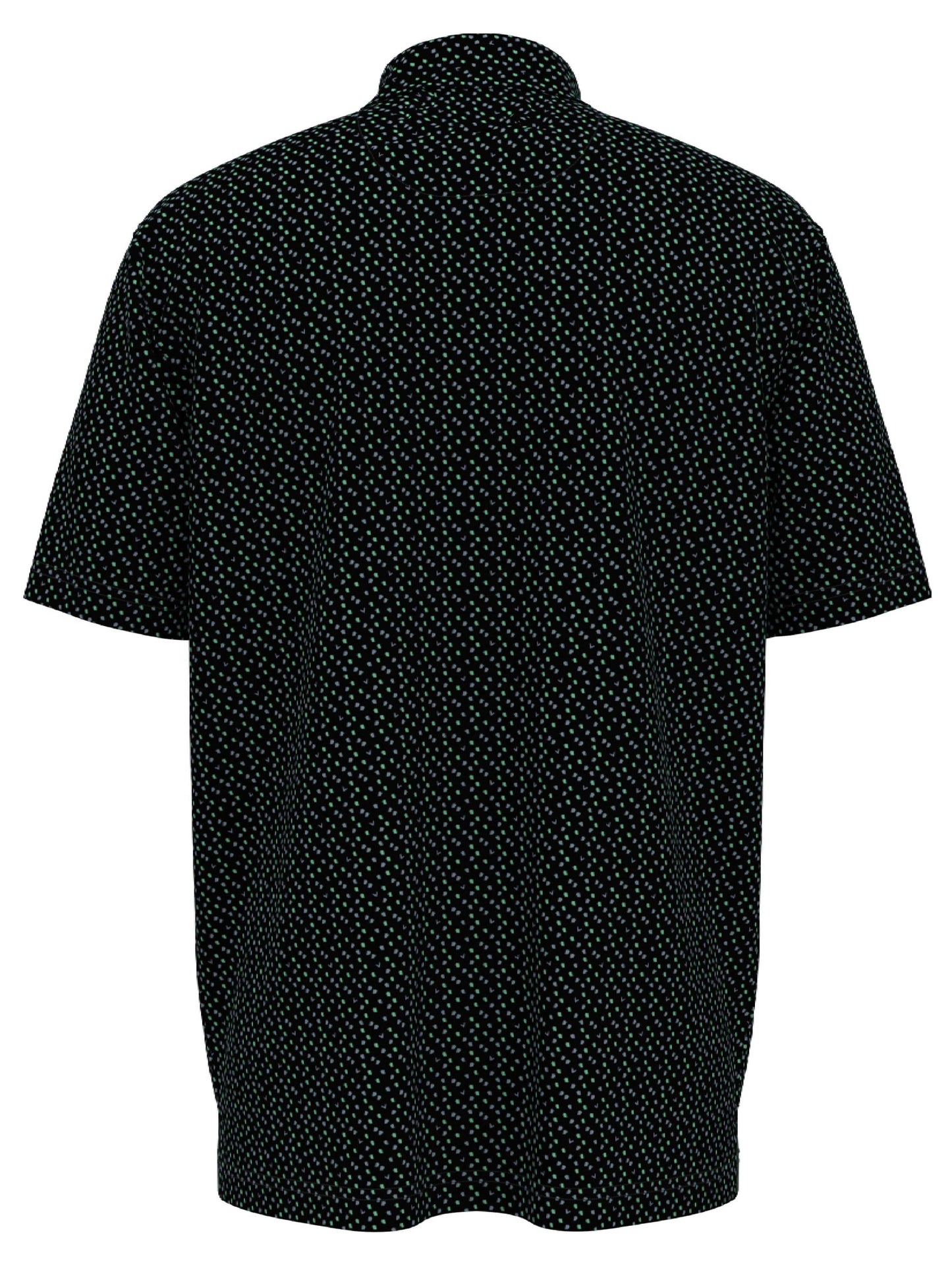 Mens All Over Score Card Print Polo