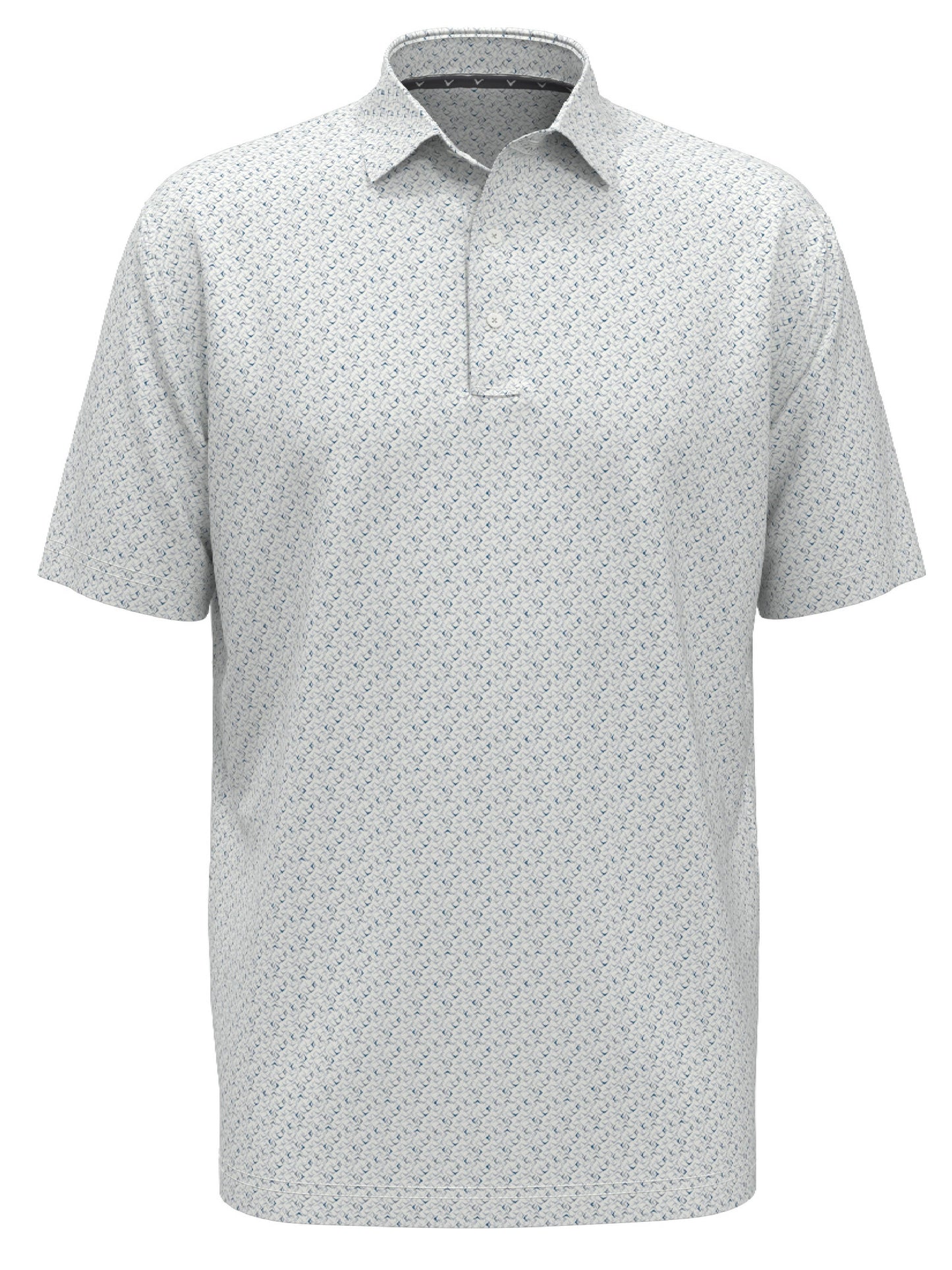 Mens Confetti Chevron All Over Polo