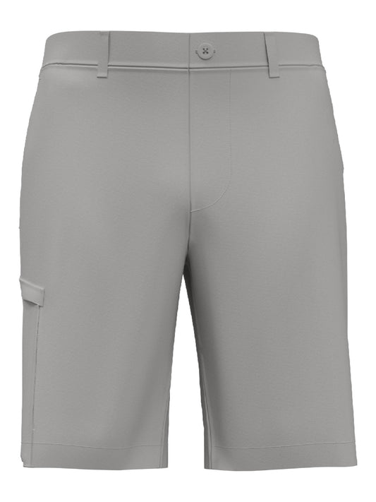 Mens Flat Front Solid Cargo Short