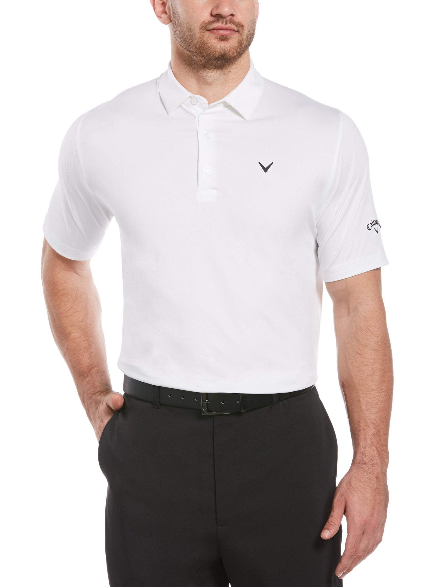 Mens Swing Tech™ Solid Polo