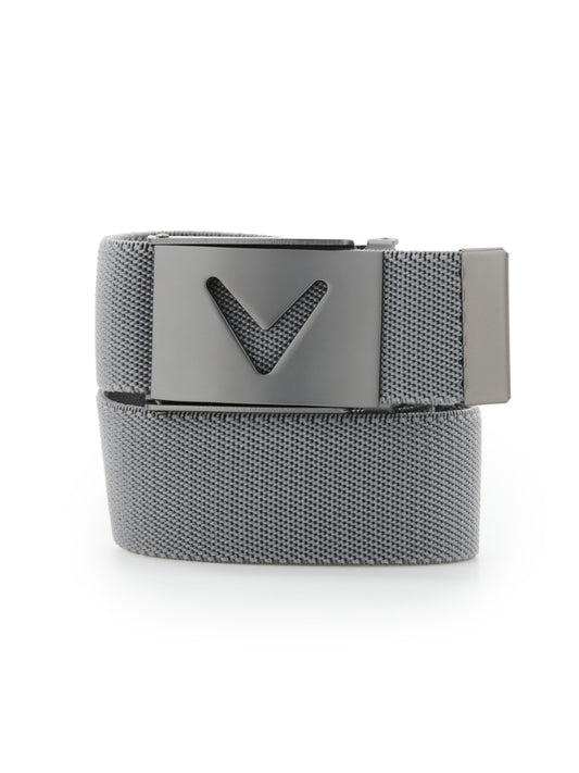 Mens V-Logo Web Golf Belt