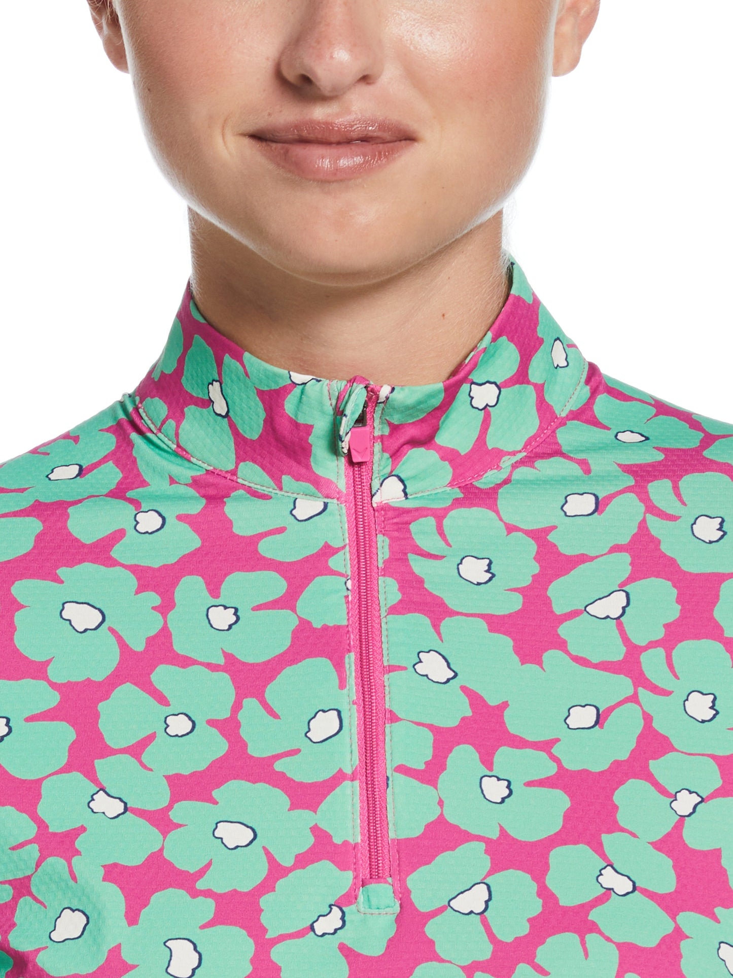 Womens Floral Printed Sun Protection