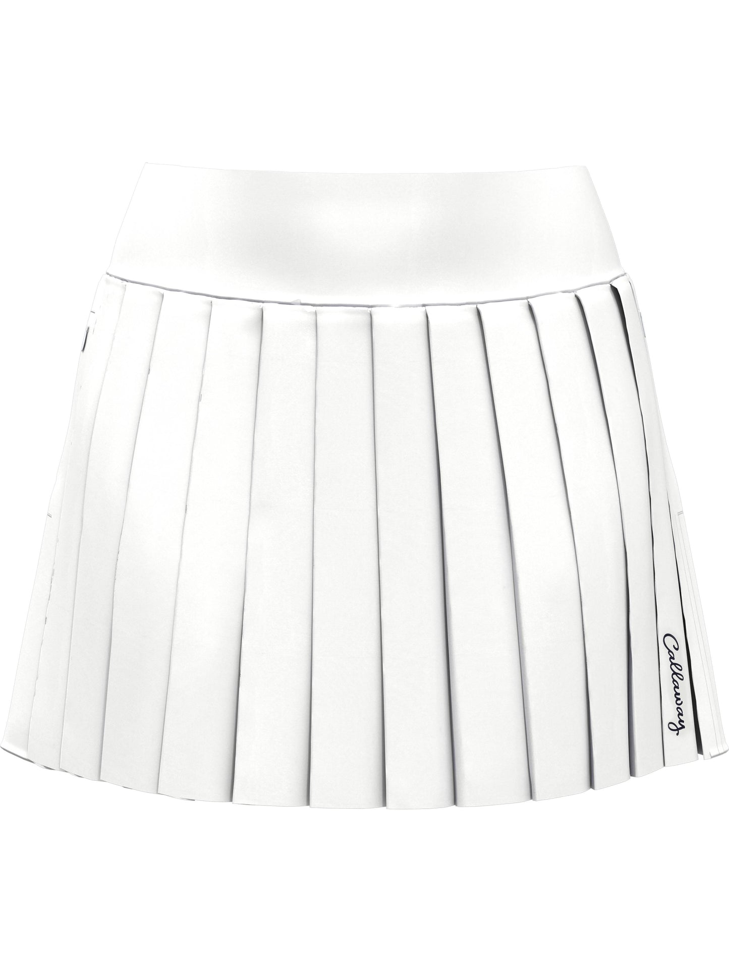 Womens High Waist Solid Skort