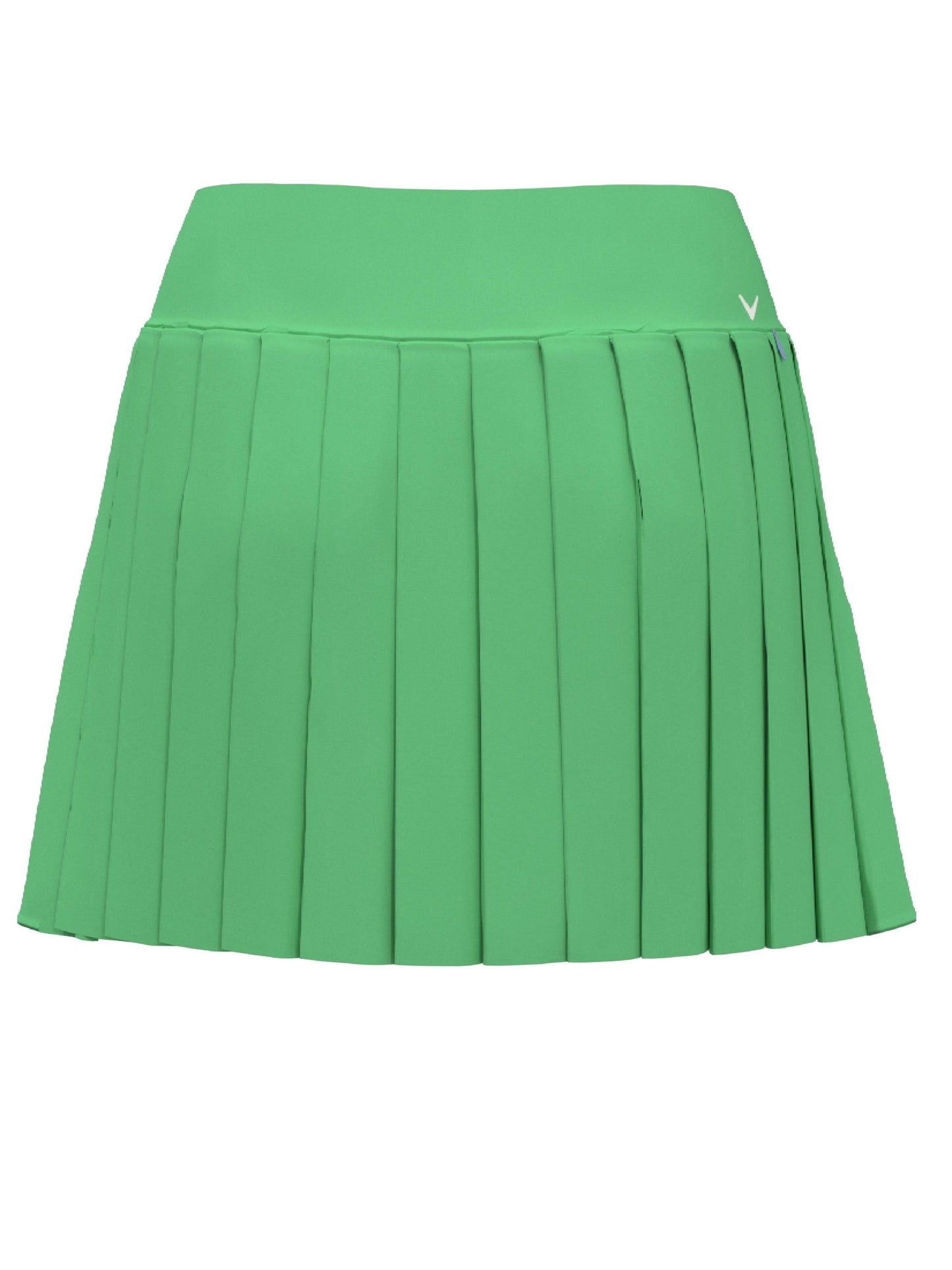 Womens High Waist Solid Skort