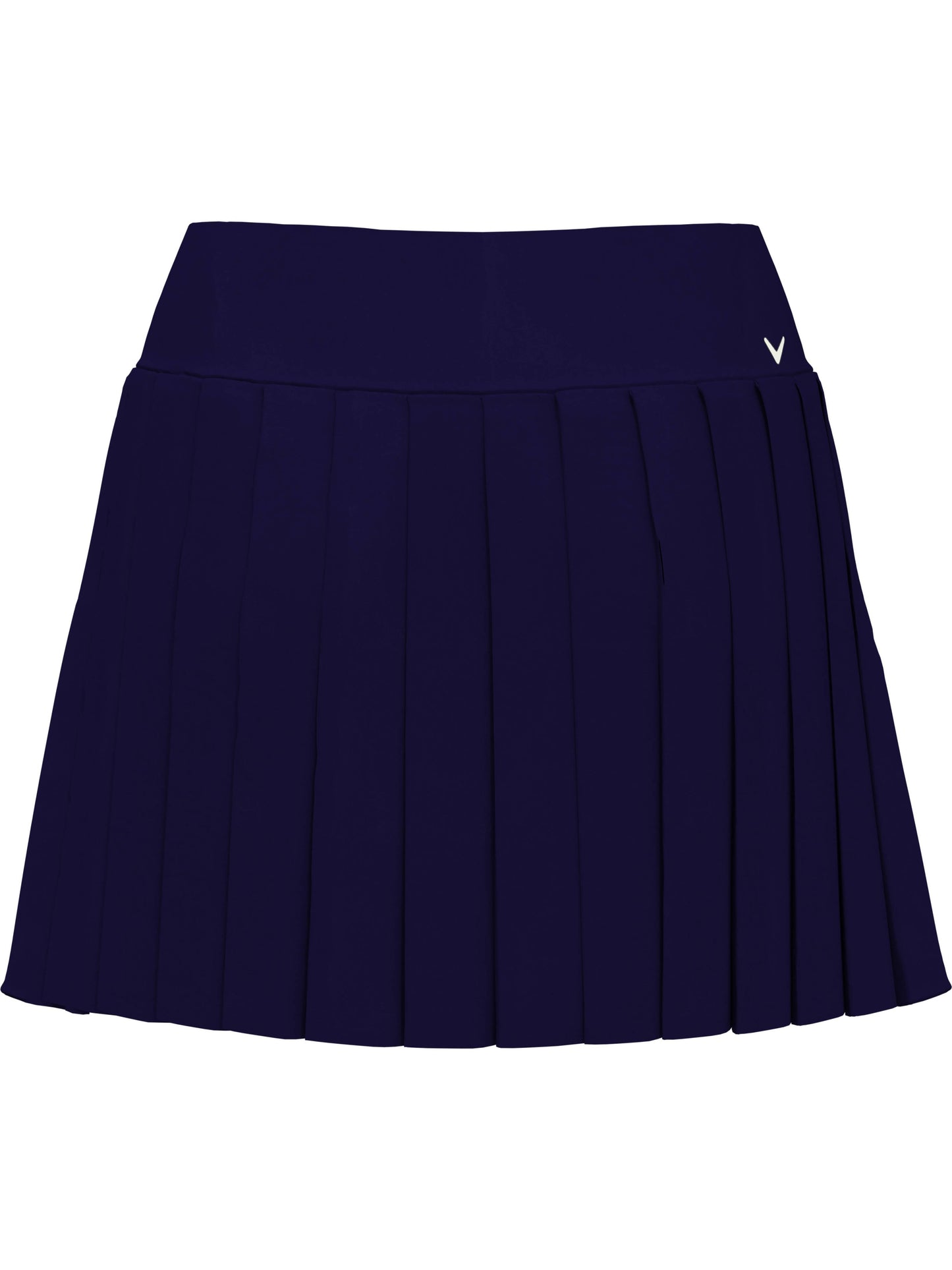 Womens High Waist Solid Skort