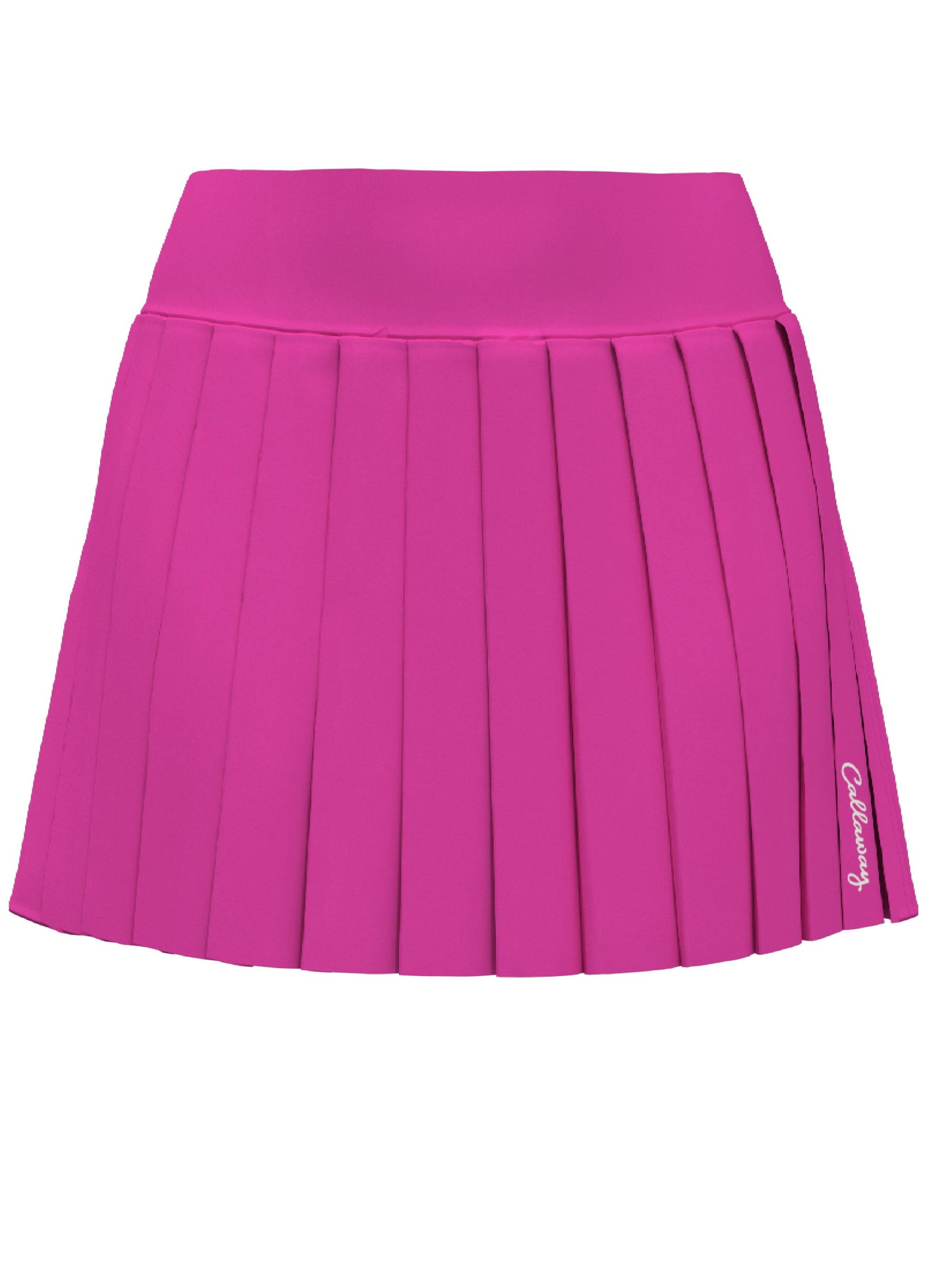 Womens High Waist Solid Skort